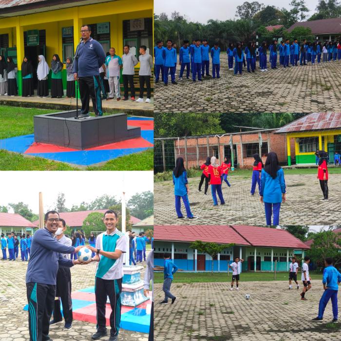 'Kepala MAN 3 Batang Hari Buka Secara Resmi Kegiatan Class Meeting Semester Ganjil 2023/2024'