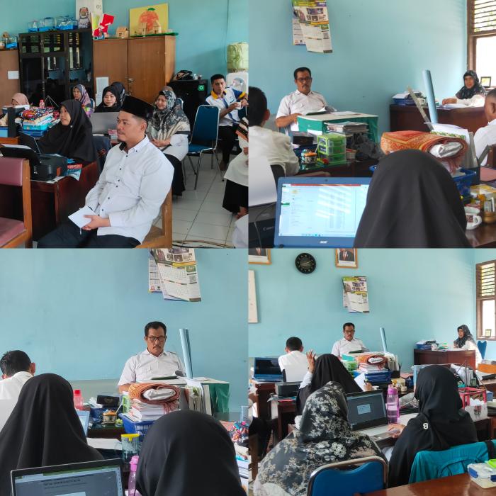 'MAN 3 Batang Hari Adakan Rapat Persiapan PPDB dan KBM Ramadhan 1445 H'