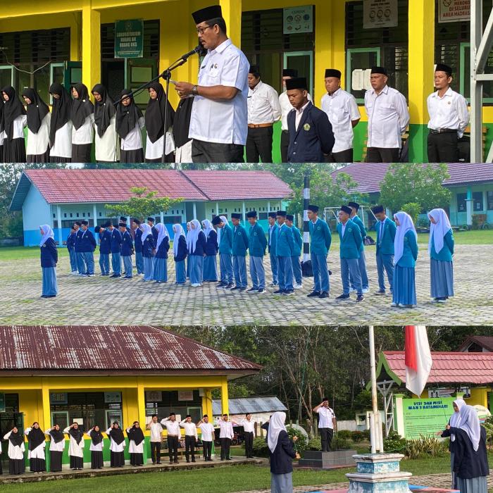 'MAN 3 Batang Hari Gelar Upacara Peringatan Hari Kebangkitan Nasional ke-116 Tahun 2024 