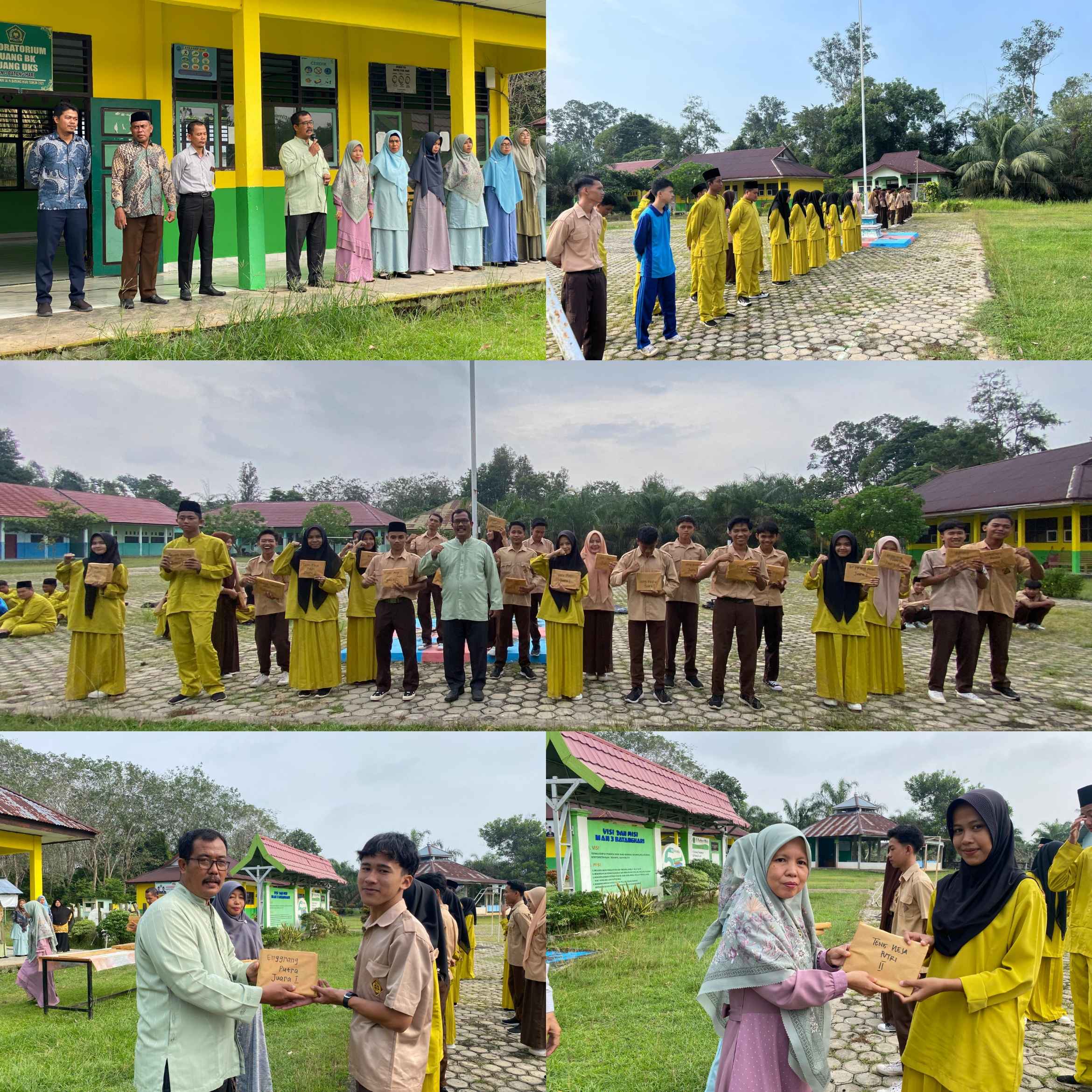 'Penyerahan Hadiah Warnai Penutupan Class Meeting Semester Genap Tahun Pelajaran 2023/2024'