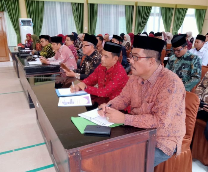 Perkuat Sinergi, Kepala MAN 3 Batang Hari Hadiri Rakor Se-Kabupaten Batang Hari di Aula Kemenag