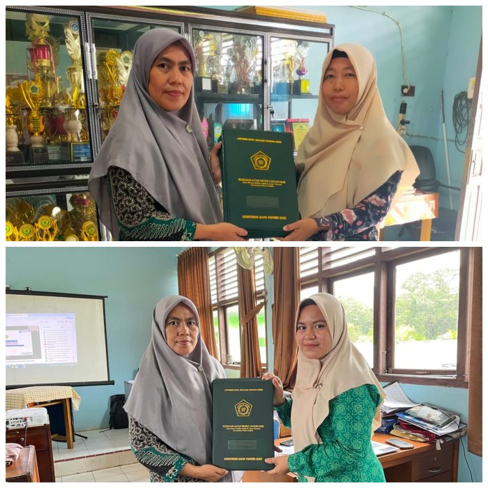 MAN 3 Batang Hari Serahkan Map Lapor Akademik kepada Wali Kelas X