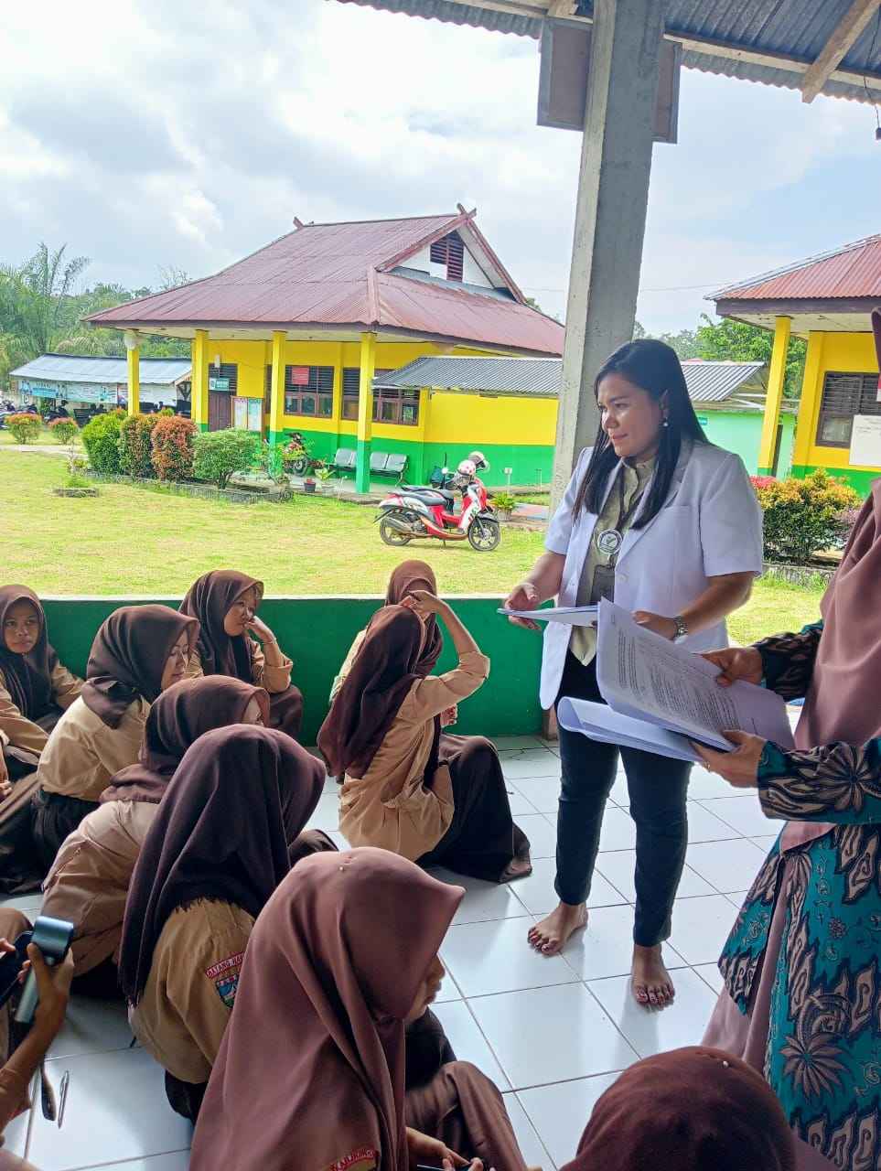 Deteksi Dini, Peserta Didik MAN 3 Batang Hari Ikuti Skrining Kesehatan Jiwa dari UPTD Puskesmas Pasar Terusan