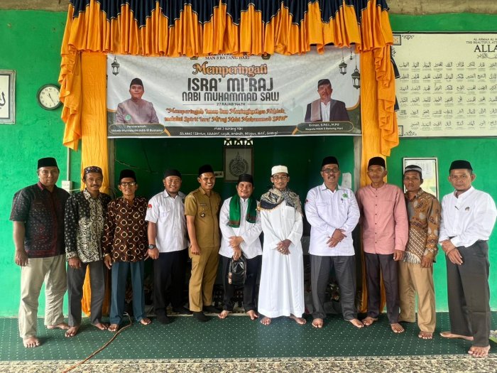 Dari Isra ke Miraj: MAN 3 Batang Hari Melangkah dengan Iman dan Akhlak