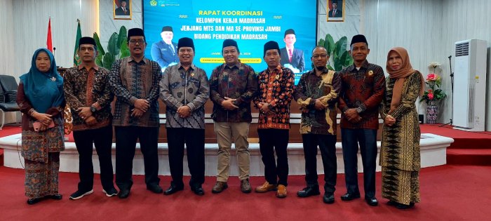 Komitmen Majukan Pendidikan, Kepala MAN 3 Batang Hari  Ikuti Rakor di Kanwil Kemenag Provinsi Jambi
