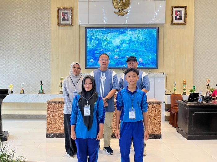 Dua Murid MAN 3 Batang Hari Ikuti Pelatihan Senam Melayu Nusantara