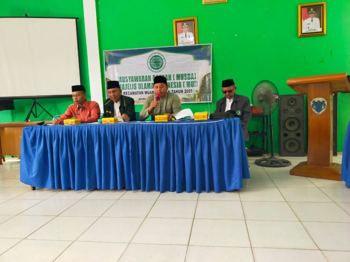 Kepala MAN 3 Batang Hari menghadiri Musyawarah Daerah (Musda) Majelis Ulama Indonesia (MUI) Kecamatan Muara Bulian