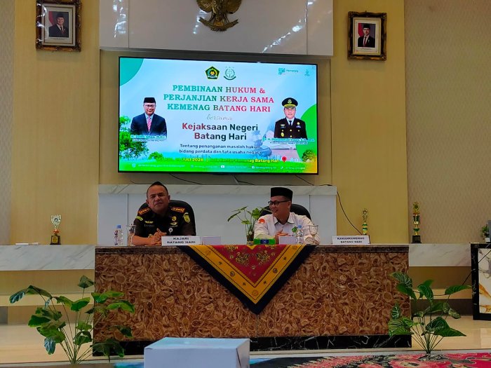 Sinergi Kemenag dan Kejari, Kepala MAN 3 Batang Hari Ikuti Rakor Pembinaan Hukum Sinergi Kemenag dan Kejari, Kepala MAN 3 Batang Hari Ikuti Rakor Pembinaan Hukum