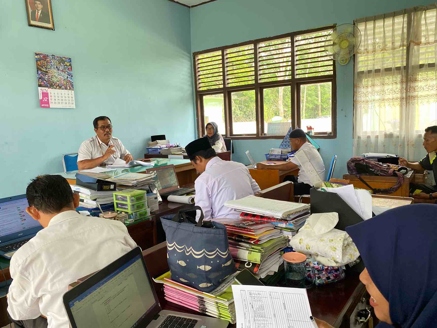 â€˜Kamad Pimpin Rapat Koordinasi : Pembinaan GTK dan Pemantapan Persiapan Panitia Asas, HAB Kemenag dan PKKMâ€
