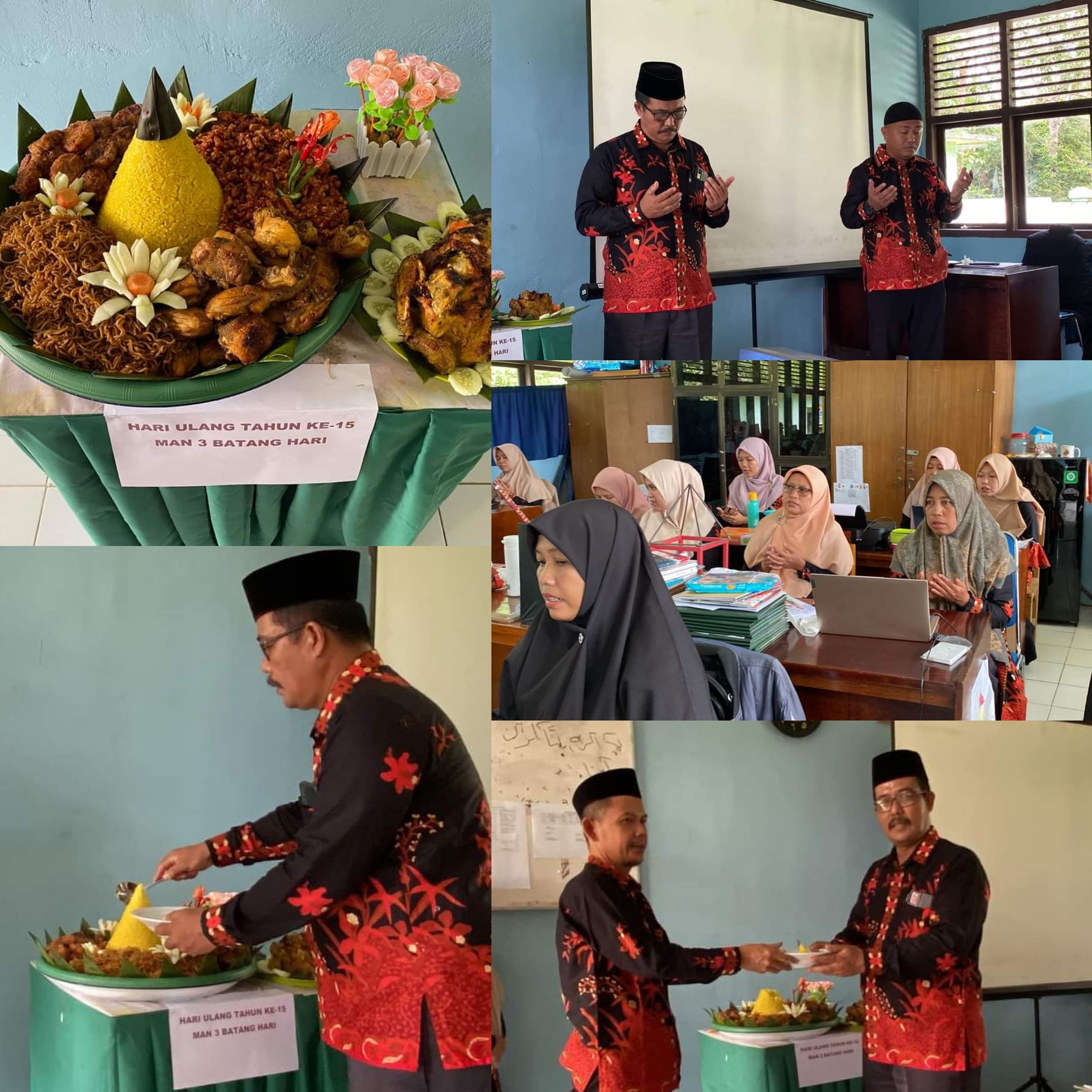 'Peringati Hari Ulang Tahun Ke-15 MAN 3 Batang Hari Gelar Perayaan dan Doa Bersama'