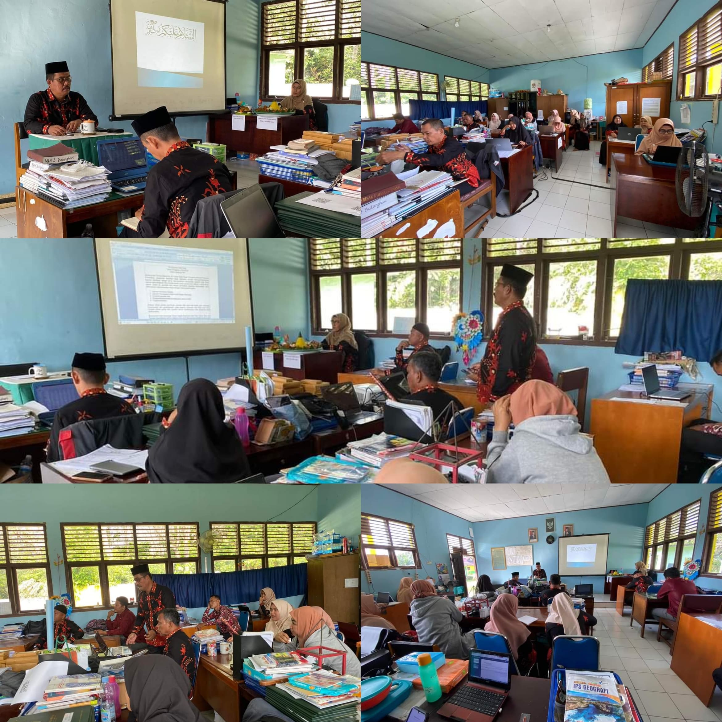 'Rapat Koordinasi Kenaikan Kelas dan Persiapan Menghadapi Tahun Pelajaran 2024/2025 Pendidik dan Tenaga Kependidikan MAN 3 Batang Hari'