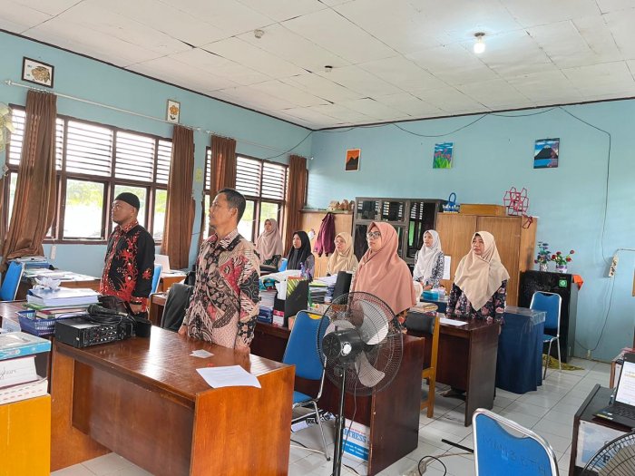 MAN 3 Batang Hari Mengikuti Zoom Meeting Persiapan Penilaian Pendahuluan PMPZI Kemenag 2026