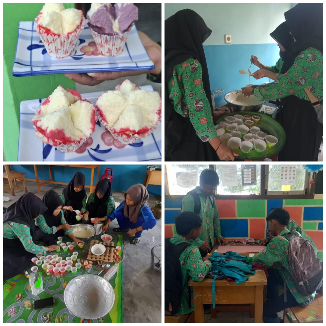 â€œMenumbuhkan Kemandirian  dan Kreativitas Siswa dengan Ujian Praktek  Tata Boga dan Tata Busanaâ€