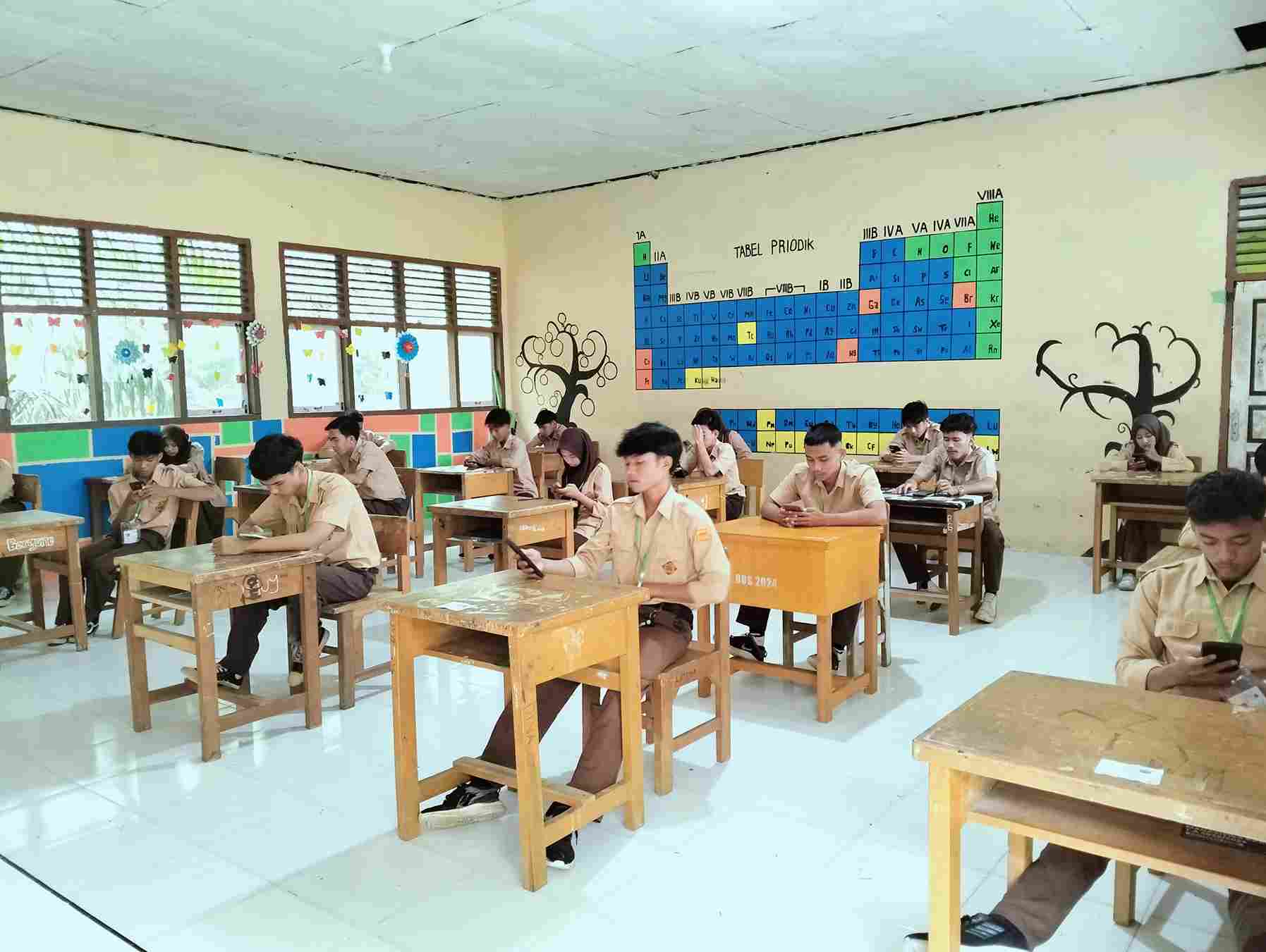 MAN 3 Batang Hari Laksanakan Asesmen Sumatif Akhir Semester (ASAS) Genap Berbasis Android-IOS