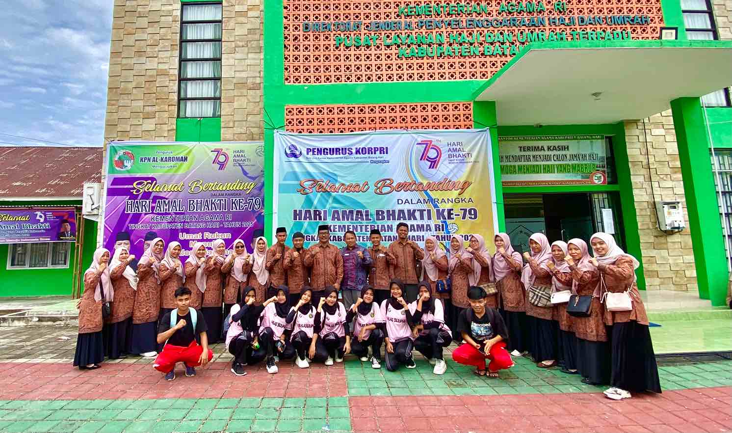 Semarak HAB Ke-79, MAN 3 Batang Hari Ikuti Berbagai Perlombaan