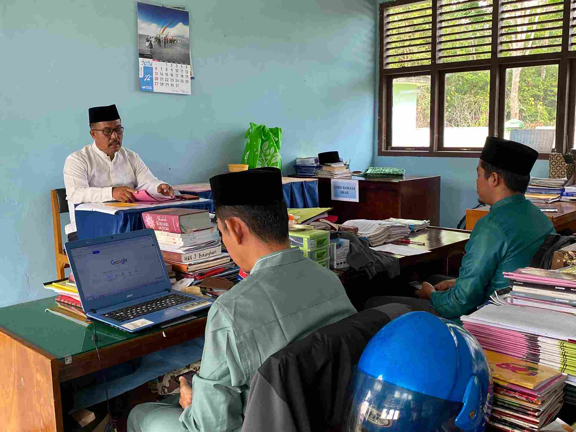 Jelang Supervisi Kelas, Kepala Madrasah Pimpin Rapat Koordinasi Pra-Supervisi