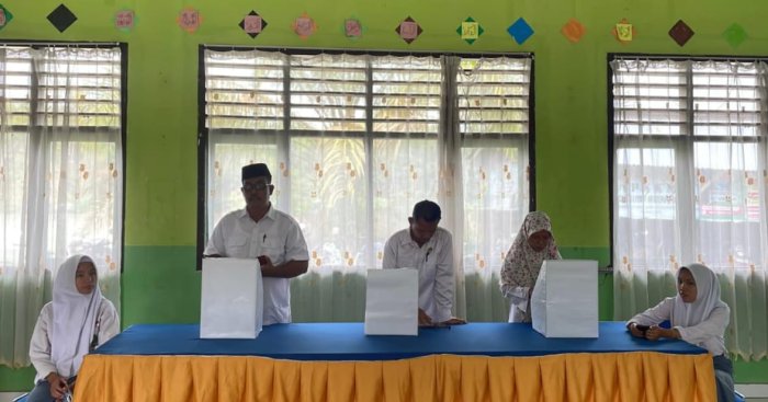 Pemilu OSIM Online Perdana di MAN 3 Batang Hari, Paslon 3 Raih Kemenangan Mutlak