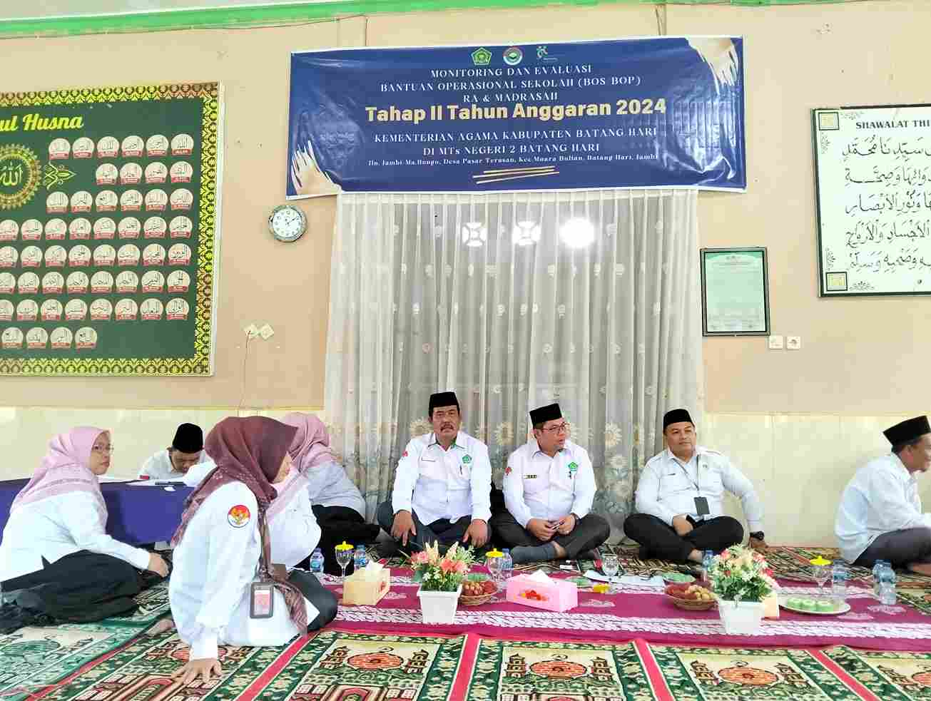 Ikuti Monev BOS Tahap II, MAN 3 Batang Hari Siap Tingkatkan Pelaporan dan Akuntabilitas Penggunaan Dana BOS