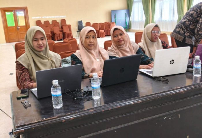 Wujudkan Administrasi Madrasah yang Modern Kaur TU Ikuti Sosialisasi Implementasi Aplikasi SRIKANDI